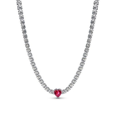 PANDORA Schmuck Damen-Kette Choker Herz 393549C01-40