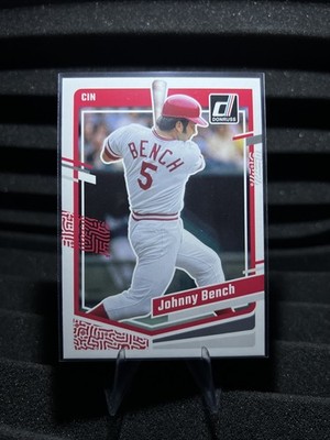 2023 Panini-Donruss Baseball. Johnny Bench #175