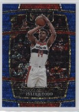 2021-22 Panini Select Concourse Blue Disco Prizm /25 Isaiah Todd #65 1bi0