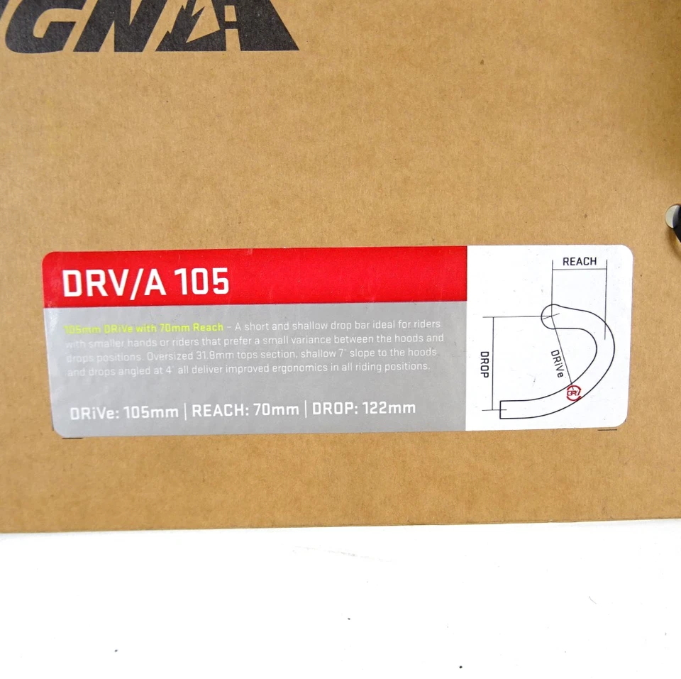 Profile Design DRV/AEROa 105 Bike Drop Handlebars 31.8mm x 400mm GN-417-G10 - Image 3 of 4