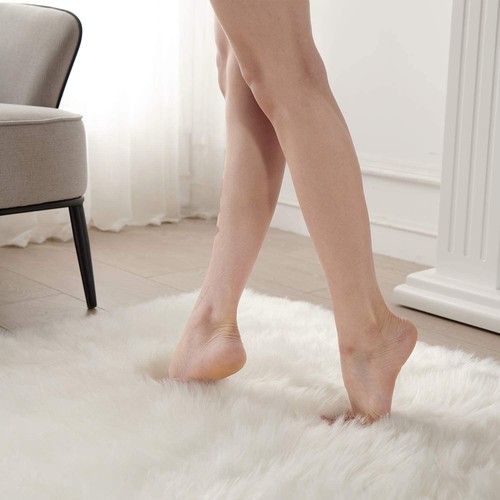Faux Lammfell Schaffell Teppich Hochflor Wolle Carpet Longhair für Sofa Matte - Bild 4 von 12