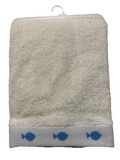 Koala Baby Fish Blue White towel AD12022, Unisex, 100 Cotton