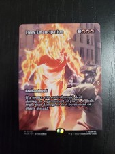 MAGIC MTG FIERY EMANCIPATION (BORDERLESS) 70 MARVEL UNIVERSE ETERNAL-LEGAL