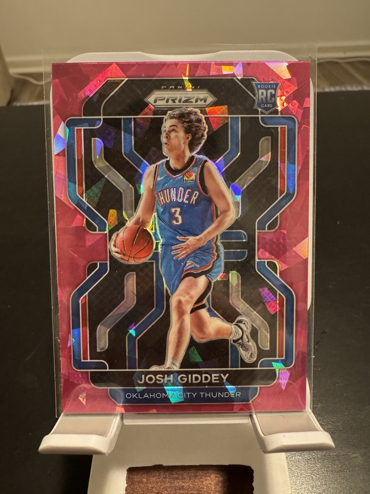 2021-22 Panini Prizm Pink Ice Prizm Josh Giddey #301