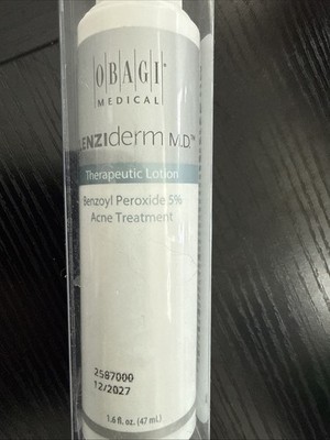 Obagi Clenziderm BPO 5% MD Therapeutic Acne Treatment Lotion 1.6 Oz