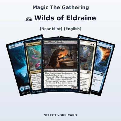 Magic The Gathering Wilds of Eldraine - Select Your Cards (NM)