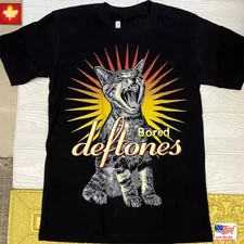 Trending Deftones Bored Adrenaline 90s Black Unisex T-shirt Size S-5XL