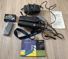 Sony Handycam CCD-TR66 Video 8 Camcorder Untested For Parts/Not Working Lot