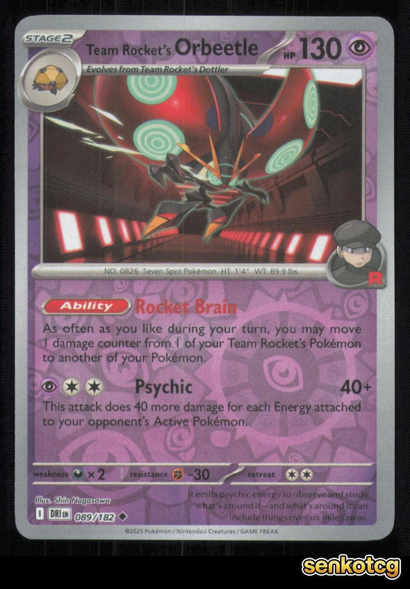 orbeetle pokemon card value Pokemon - Orbeetle VMAX - 021/185 - Ultra Rare main image 1