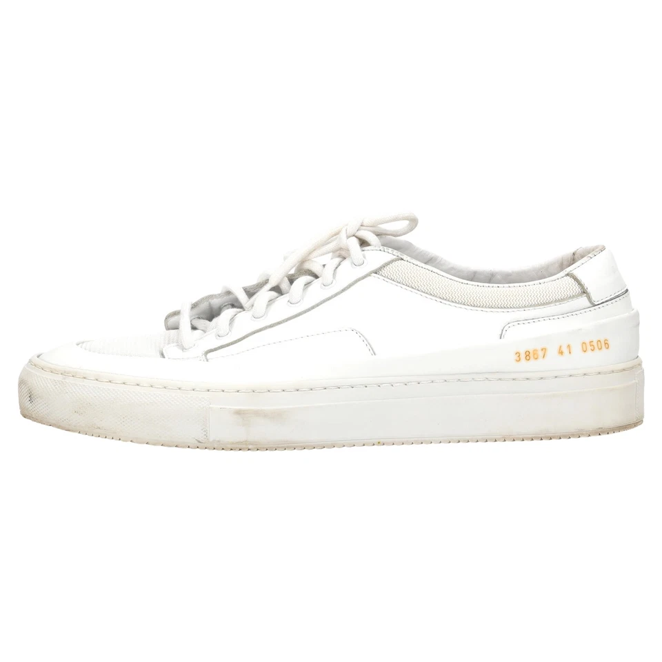 Common Projects Achilles Super Mesh-Sneaker Aus Weißem Leder Weiblich Weiß 41 - Bild 2 von 4