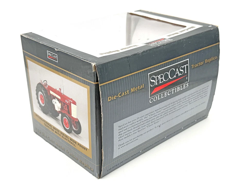 1/16 International Harvester Farmall W450 Diesel Tractor w/ Electrall - Image 3 of 3