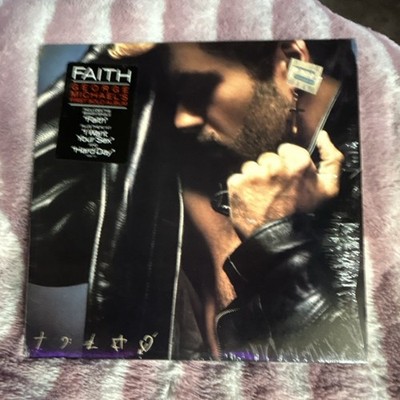 George Michael Faith LP Vinyl Record 12'' Black Columbia Records Pop