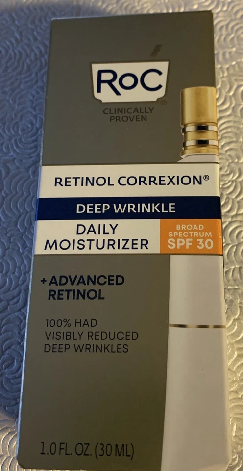 Crema hidratante diaria para arrugas profundas RoC Retinol Correxion FPS 30 2028 - Nueva Foto 3 de 4