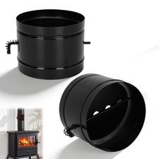 6 Inch Stove Pipe Damper Stainless Steel Adju...