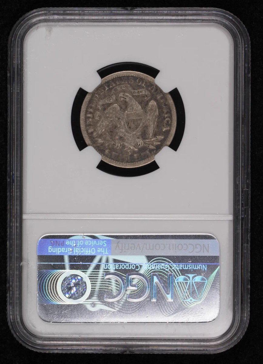 1878 S Seated Liberty Quarter NGC VF-25 | eBay