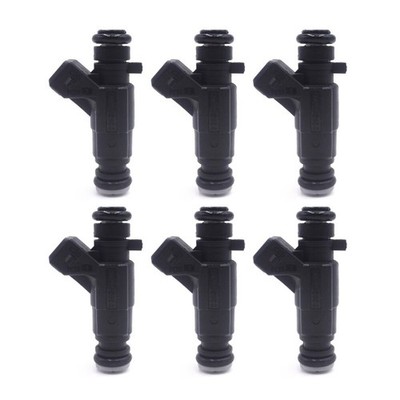 6Pcs Fuel Injector Replacement for Mercedes Benz SLK W203 AMG SSL55 G55 E55 S55 