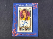 2025 TOPPS ALLEN & GINTER JAMIE CHUNG MA-CH BLUE FRAME STAR AUTO44/99 ACTRESS