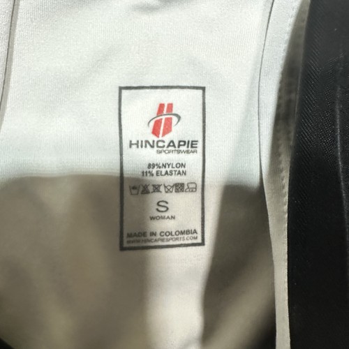 NWOT Hincapie Cycling Bib Short Size Small White Black - Imagen 5 de 7