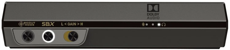 Creative Sound BlasterX G6 7.1 HD Gaming DAC USB Sound Card 70SB177000000 - image 3 of 4