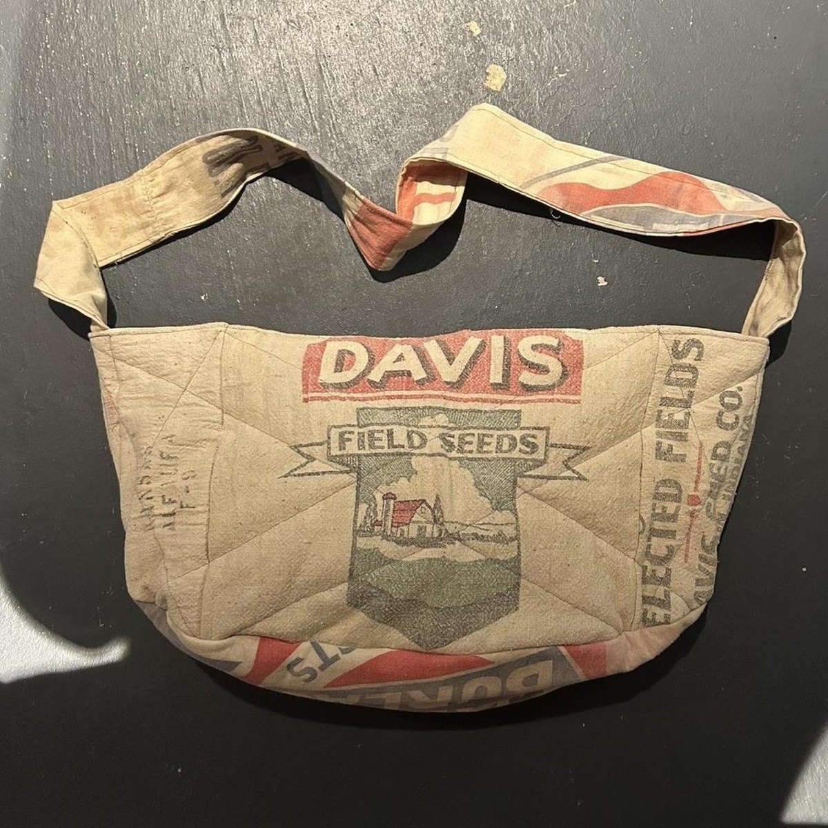 Vintage 1950s 'Newspaper Bag Style' PREWW2 Seed bags