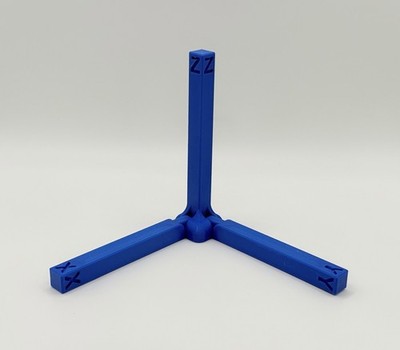 Compact XYZ Coordinate Axes Model | Educational Tool | Geometry & Physics Aid