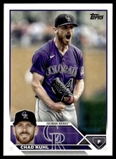 2023 Topps Chad Kuhl Colorado Rockies #517