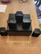 Samsung Subwoofer And 5 Speakers Ps-fw1-2 Ps-fs1-1 No Wires