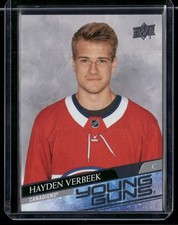Hayden Verbeek 2020-21 Upper Deck #714 RC Montreal Canadiens