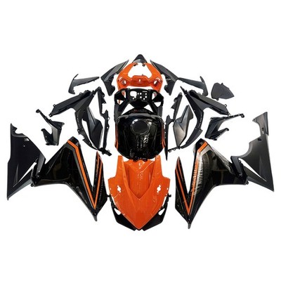 Orange Black Fairing Kit for Honda CBR500R 2019-2023 Injection Bodywork + TANK