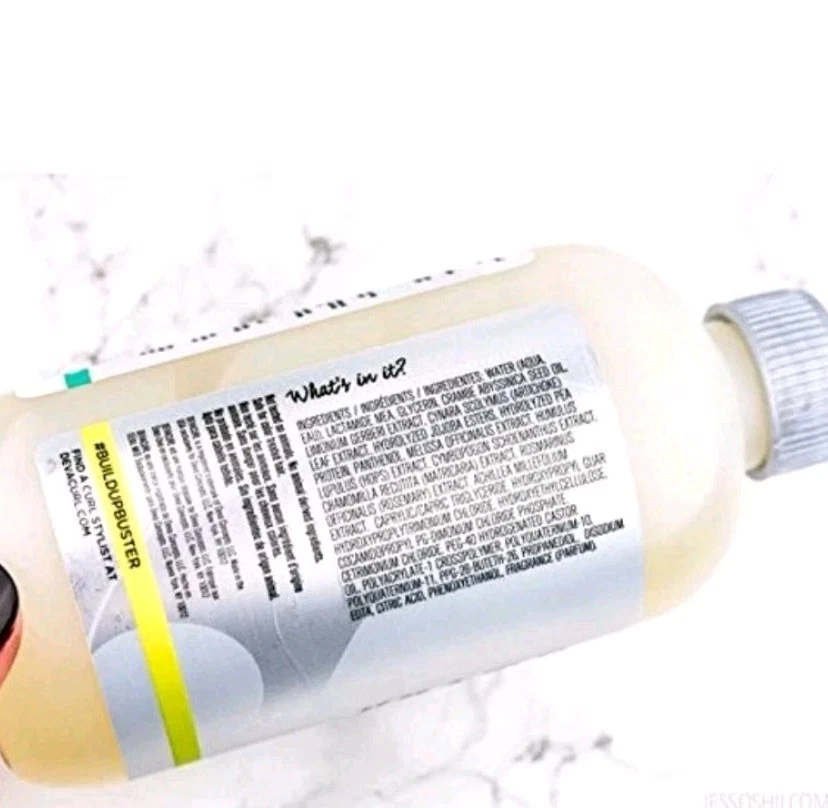 (2) NEW Deva Curl Build Up Buster, Micellar Water Cleansing Serum Treatment 8oz - Image 2 of 2