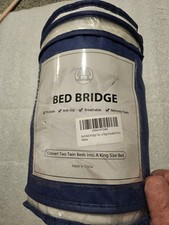 Puente de cama convertir 2 camas individuales en cama king size nuevo