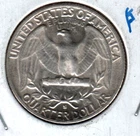 1952-S 25C Washington Quarter 90% Silver Brilliant circulated Denver U.S. Coin