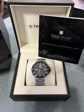 Tag Heuer Formula 1 F1 Grande Date 44mm Watch WAH1010 Box & Papers Full Set