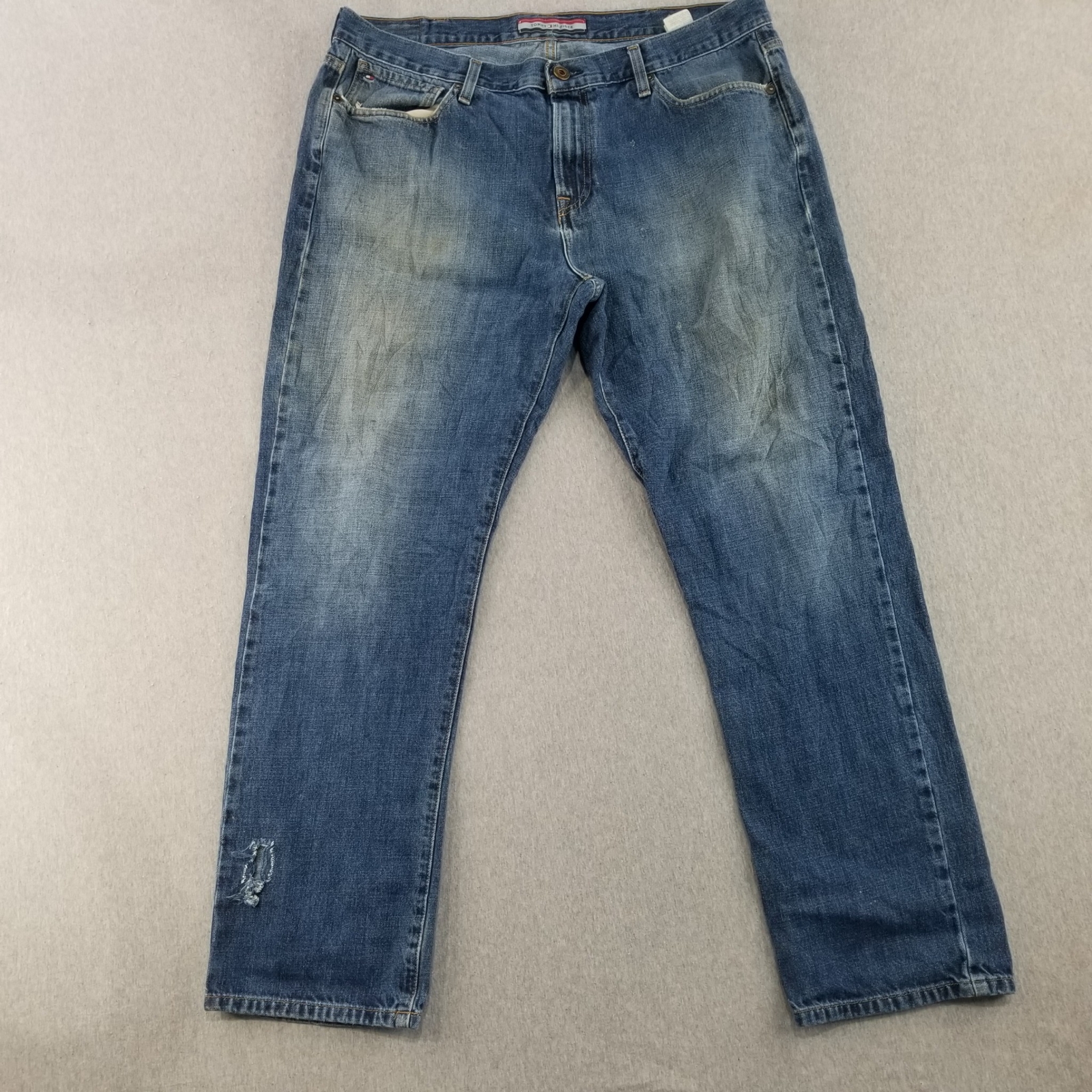 Tommy Hilfiger Jeans Men's Size 38x32 Straight High Quality Nice