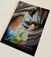 2019 Bowman Platinum Wander Franco “Platinum Presence” Rookie Card Refractor