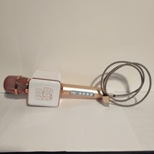 Pop Solo Tzumi Karaoke Microphone Wireless Rose Gold Phone Holder iOS  Android
