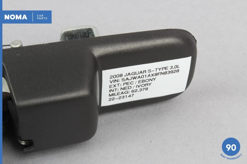 03-08 Jaguar S-Type X206 Pestillo de bloqueo de liberación del asiento lateral derecho del pasajero OEM Foto 4 de 4