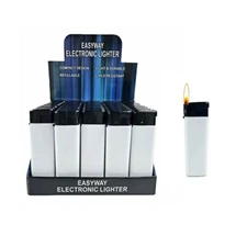 50 PACK Pocket Classic Disposable Cigarette Lighters - Full Standard Size