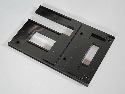 Black Aluminum 5th Wheel Mount Plate Servo Release Tamiya 1/14 King Grand Hauler
