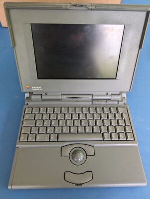 Apple PowerBook 165c M4990, 4MB RAM, BlueSCSI HDD, OS 7.5 - getestet funktioniert