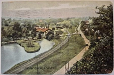 Vintage Postcard Penn Yan New York On Outlet Rotograph AA89