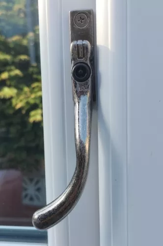 Teardrop uPVC Window Handles Espag 35mm Spindle colour options available