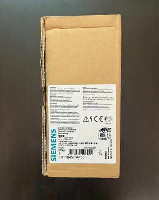 1pcs Brand new SIEMENS 3RT1045-1AP00 3RT10451AP00 contactor Rapid delivery