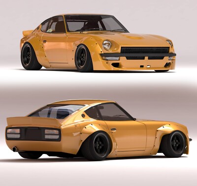 1:32 Datsun 240Z Fairlady Z Pandem Style Widebody Transkit for