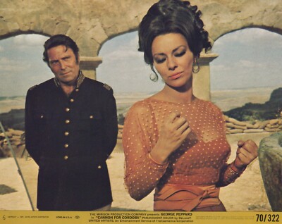 Giovanna Ralli + Raf Vallone in Cannon for Cordoba (1970)    Photo K 301