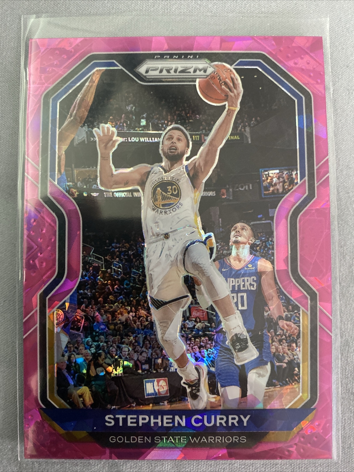 2020-21 Panini Prizm Pink Ice Prizm Stephen Curry #159 Warriors Mint 🔥🏀💎