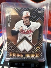 2024 Topps Update Series Jordan Westburg Rising Rookie Relic Gold #’d 38/50