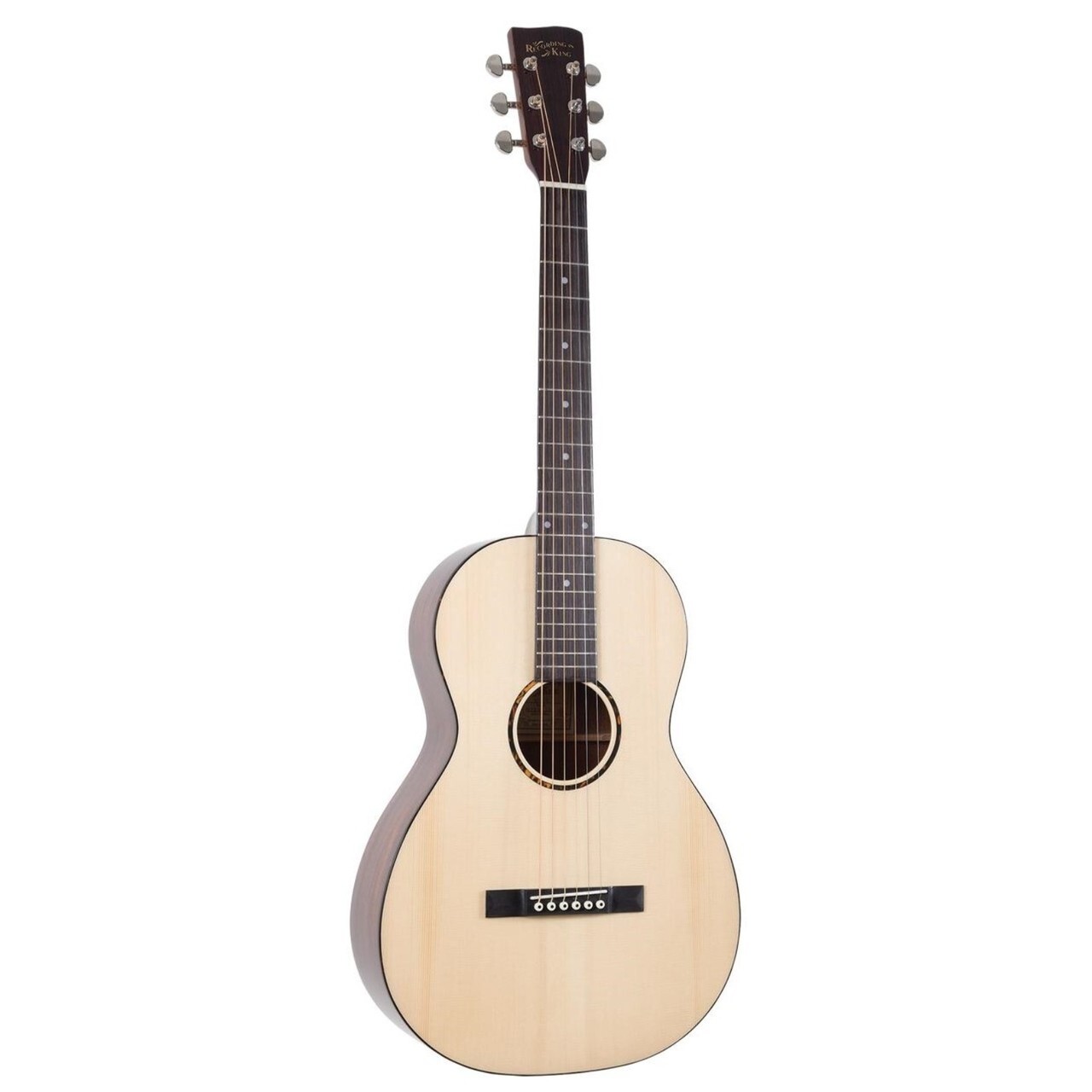 Recording King RP-G6 Solid-Top Single-0 Acoustic Guitar, Natural