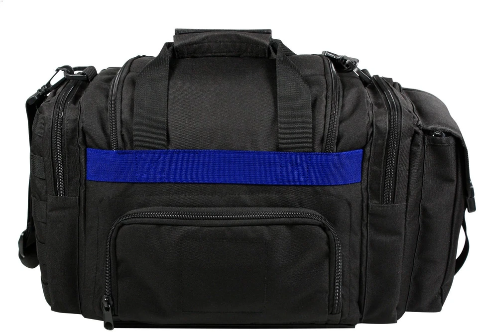 Thin Blue Line Black Tactical Concealed Carry Bag CCW Police Emergency Duty Gear - Image 3 of 3