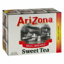 Arizona Southern Style Real Brewed Sweet Tea 11.5 oz Cans (Pack Of 12)